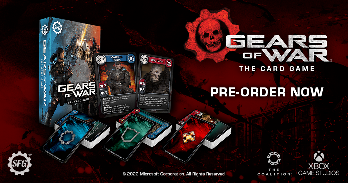 Gears of War The Card Game release date